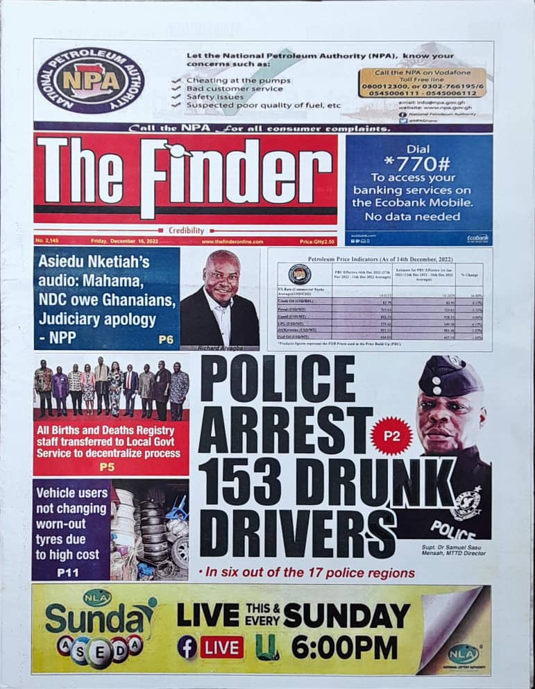 Today’s front pages: Friday, December 16, 2022 Today’s front pages: Friday, December 16, 2022