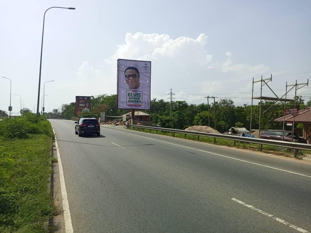 Afriyie-Ankrah’s former students support campaign with billboards
