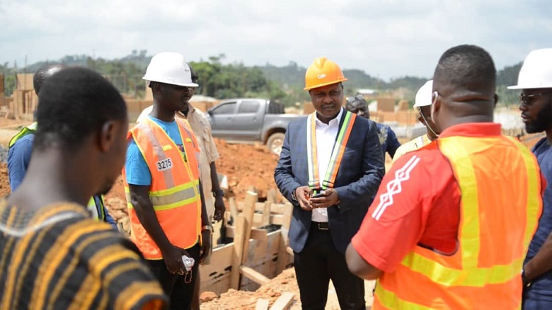 Tullow Ghana donates 4,000 bags of cement for Appiatse reconstruction
