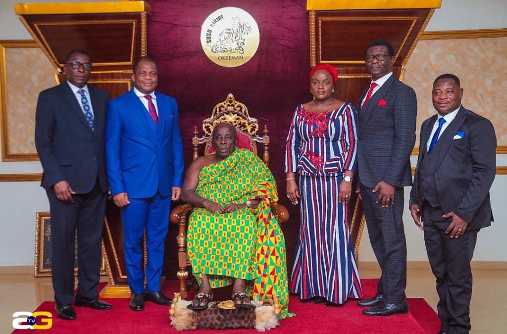 Executive Presbytery of Assemblies of God pays courtesy call on Okyenhene