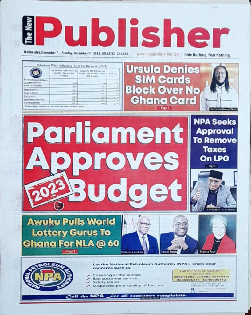 Today’s front pages: Wednesday, December 7, 2022 Today’s front pages: Wednesday, December 7, 2022