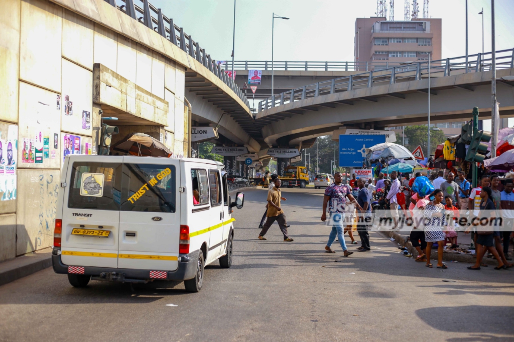 The beauty of dysfunctional traffic lights in Ghana