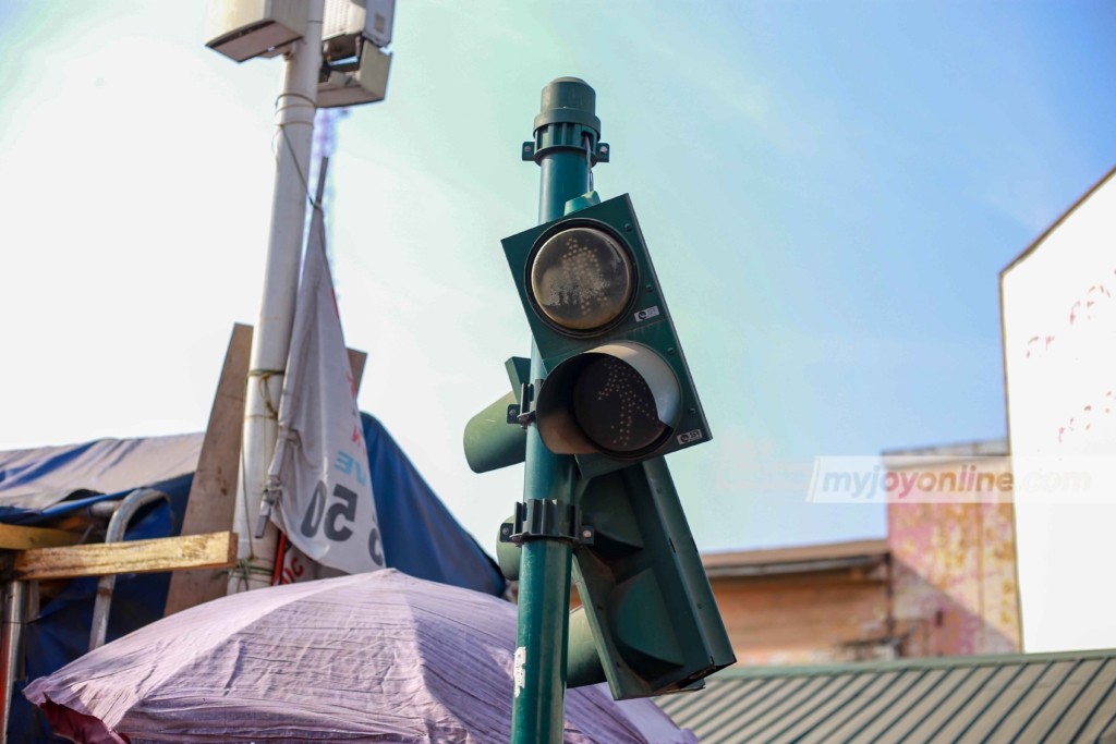 The beauty of dysfunctional traffic lights in Ghana