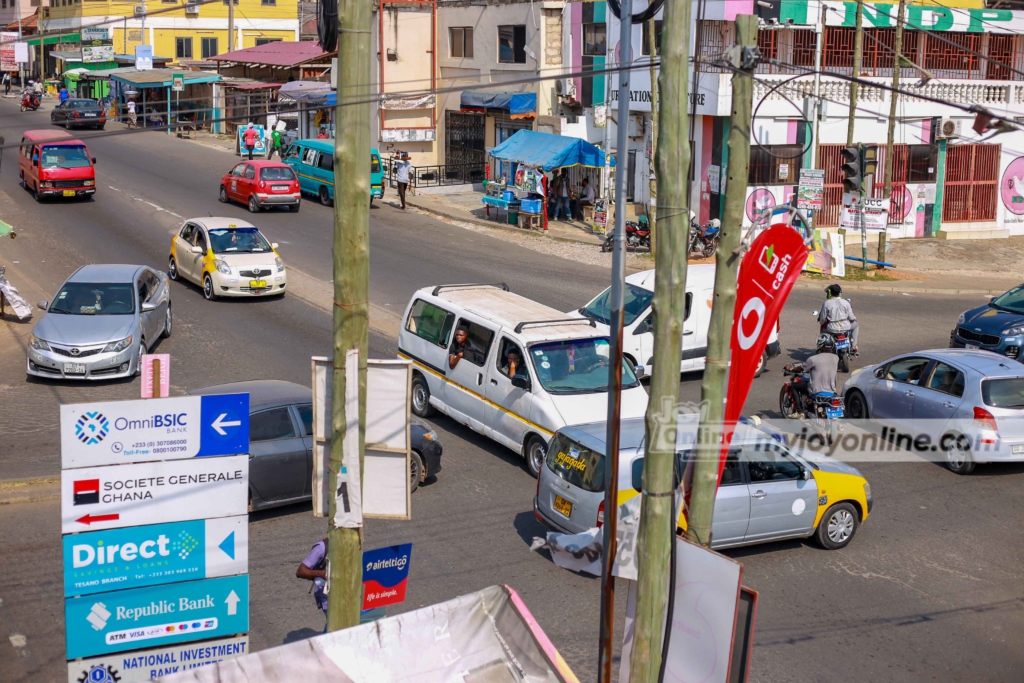 The beauty of dysfunctional traffic lights in Ghana