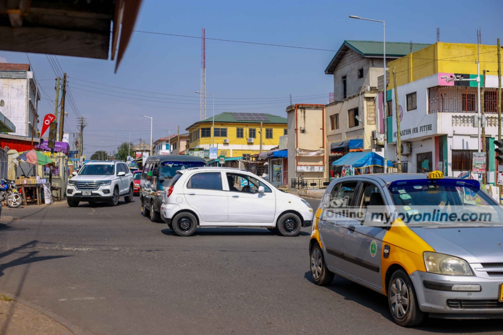 The beauty of dysfunctional traffic lights in Ghana