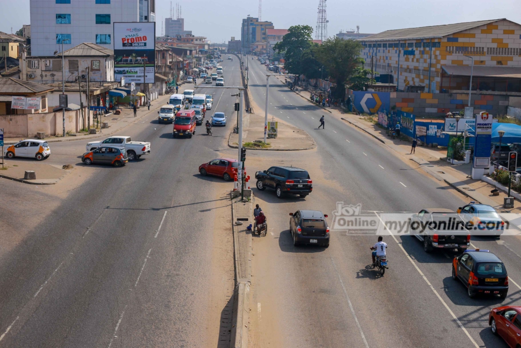 The beauty of dysfunctional traffic lights in Ghana