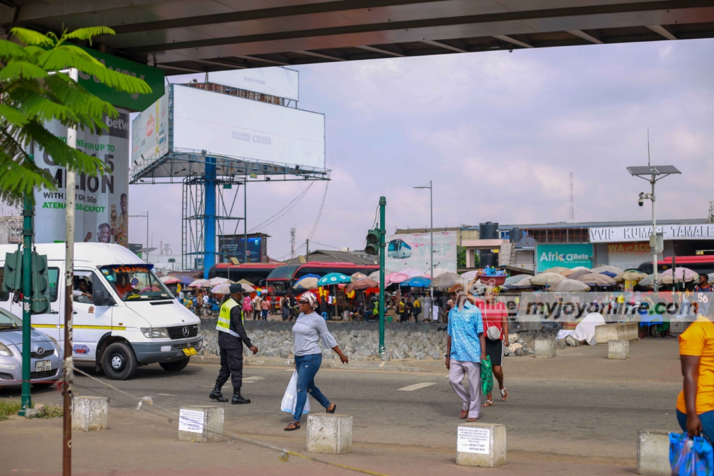 The beauty of dysfunctional traffic lights in Ghana