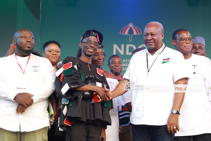 From General Mosquito's battle dress to Chief Azorka's grins: All the scenes from NDC's National Delegates Congress