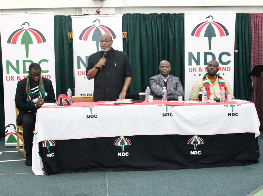 Alhassan Mbalba on the verge of re-election as NDC UK/Ireland Chairman