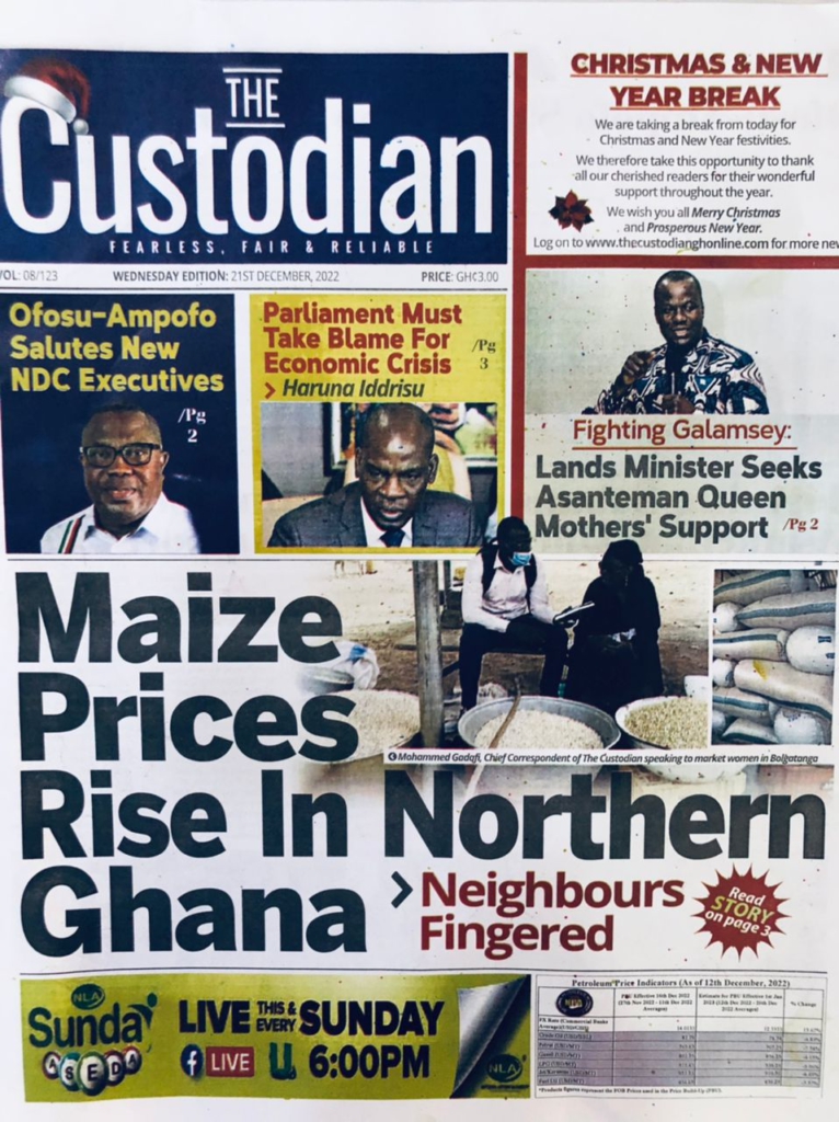 Today’s front pages: Wednesday, December 21, 2022 Today’s front pages: Wednesday, December 21, 2022