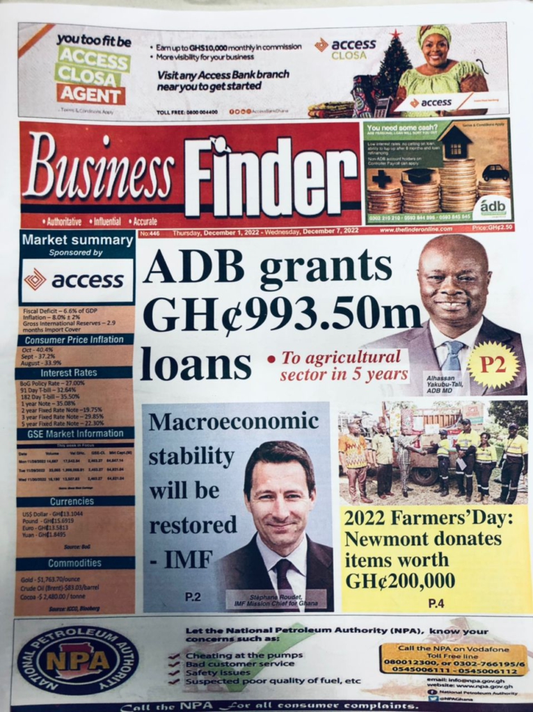 Today’s front pages: Thursday, December 1, 2022 Today’s front pages: Thursday, December 1, 2022