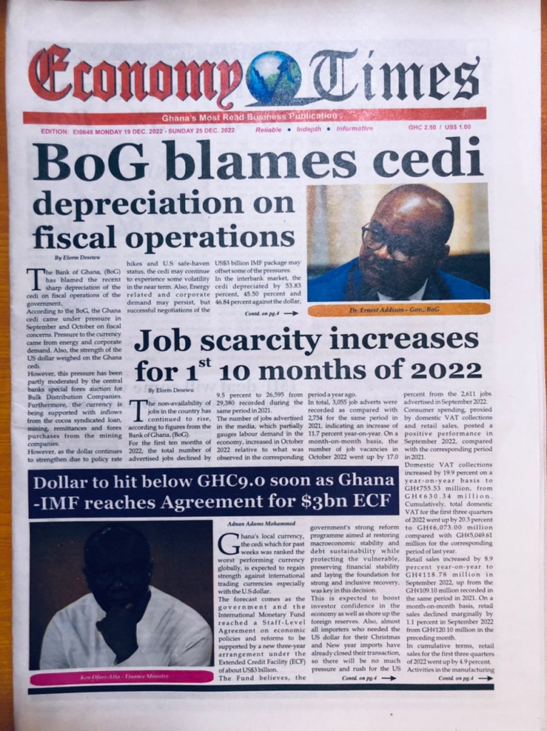 Today’s front pages: Tuesday, December 20, 2022 Today’s front pages: Tuesday, December 20, 2022