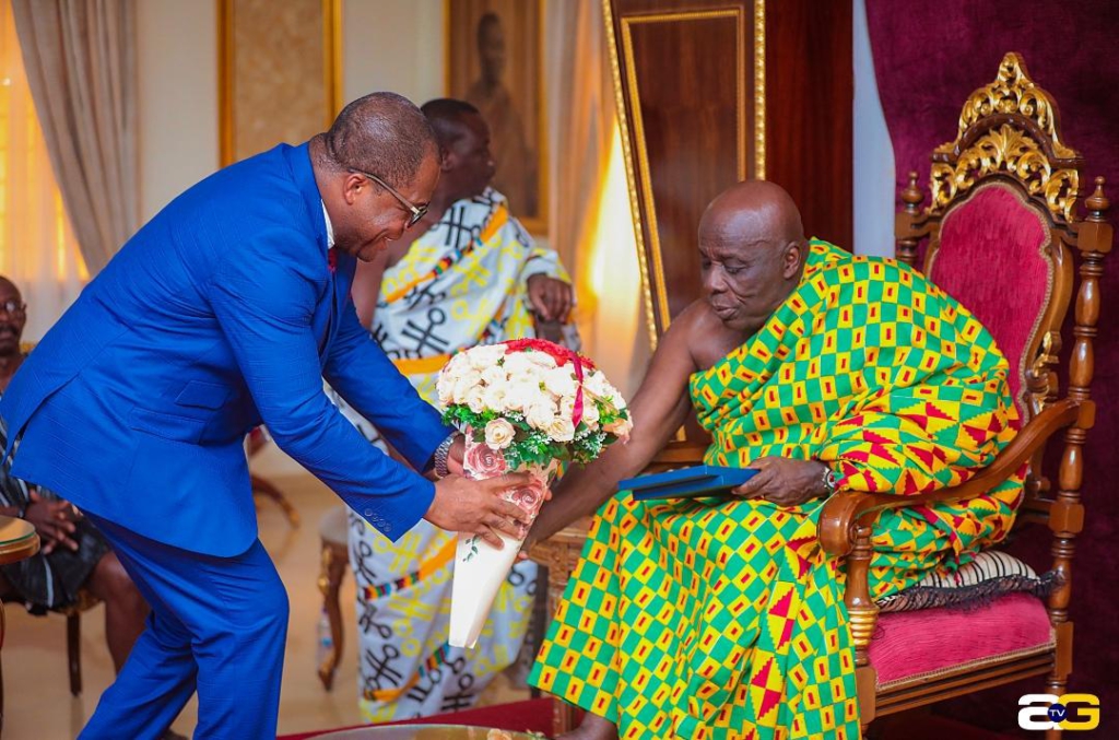 Executive Presbytery of Assemblies of God pays courtesy call on Okyenhene