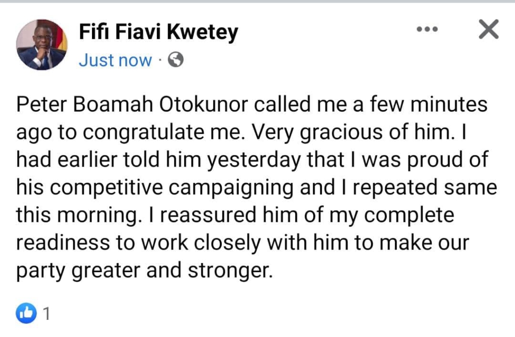 Fifi Kwetey takes over from Asiedu Nketia as NDC's General Secretary Fifi Kwetey takes over from Asiedu Nketia as NDC's General Secretary