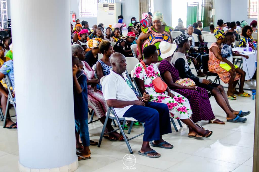 Perez Chapel Zoeland Mataheko branch donates to aged and needy