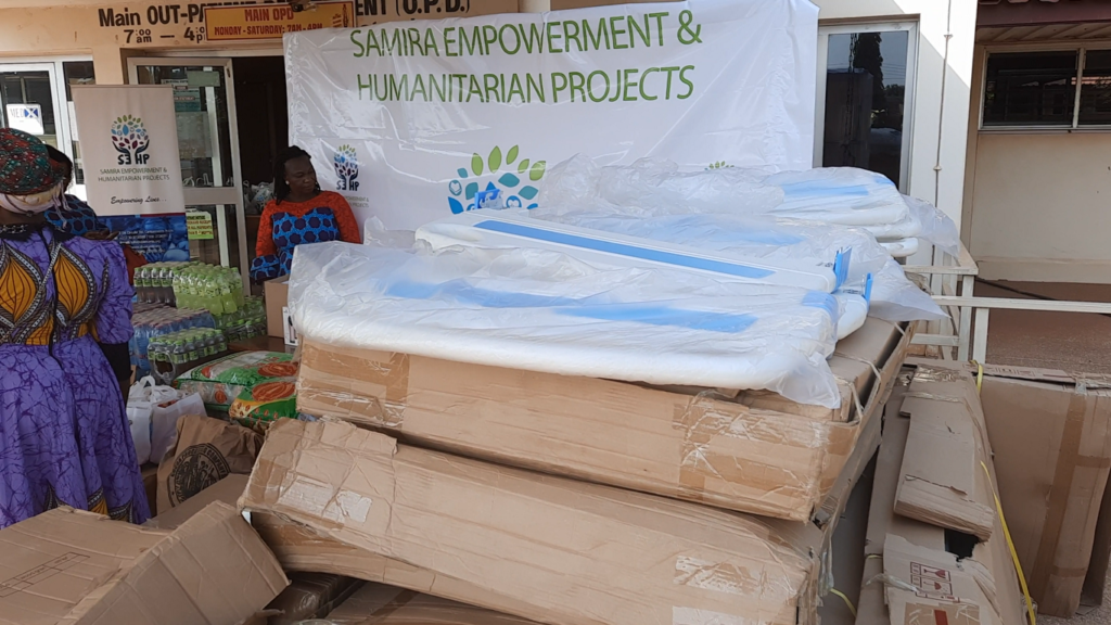 Samira Bawumia donates medical equipment to Bono Regional Hospital
