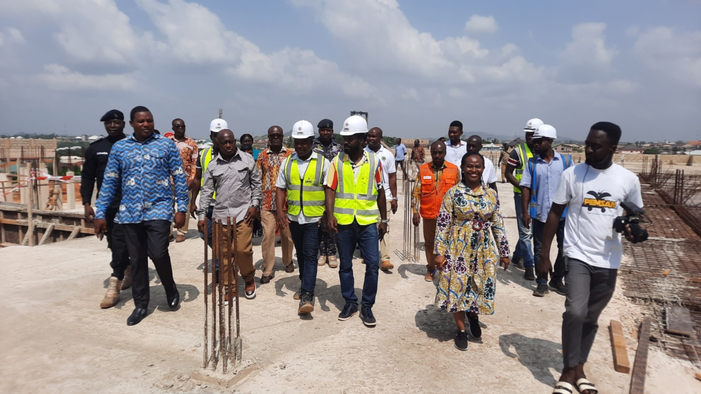 Construction of Obuasi Trauma and Accident Hospital progressing in earnest