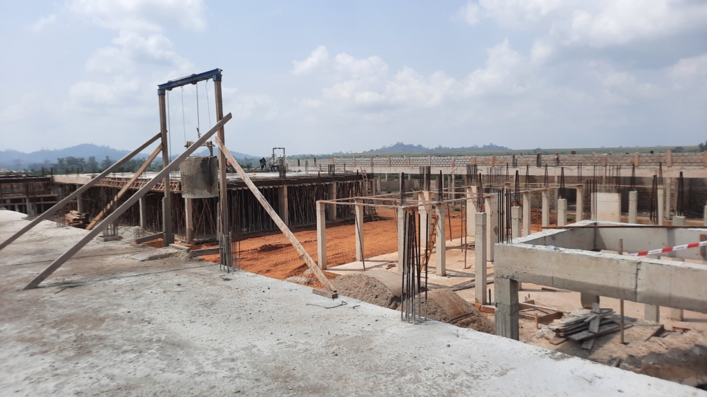Construction of Obuasi Trauma and Accident Hospital progressing in earnest