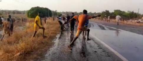 Petrol tanker accident: Residents scramble for fuel