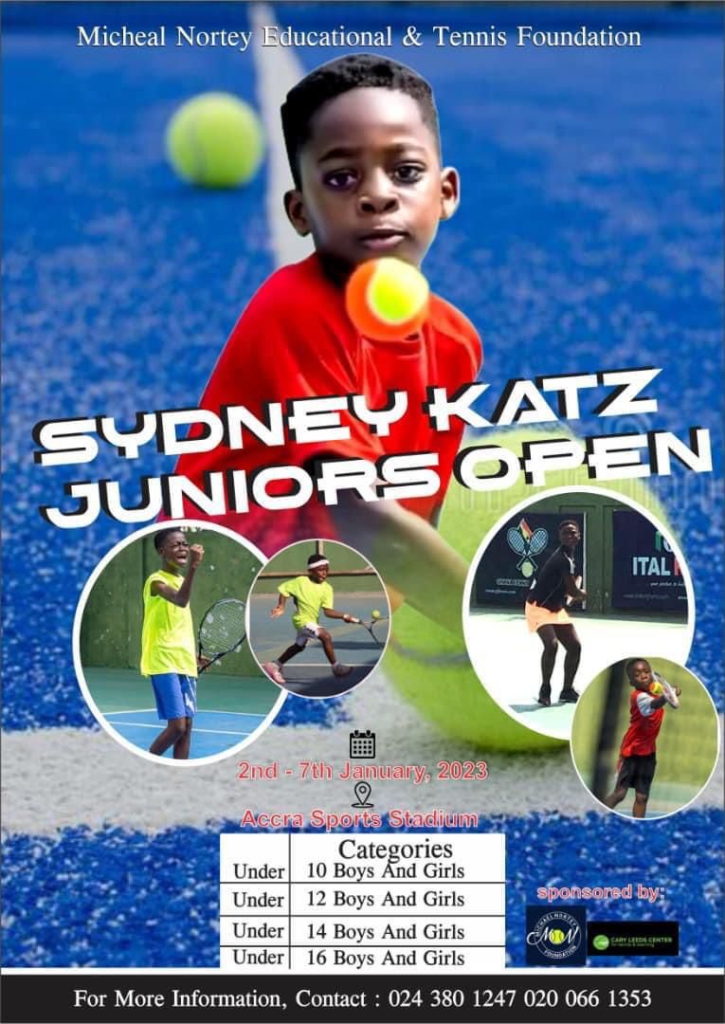 Sydney Katz Open: Tournament to commence in January 2023