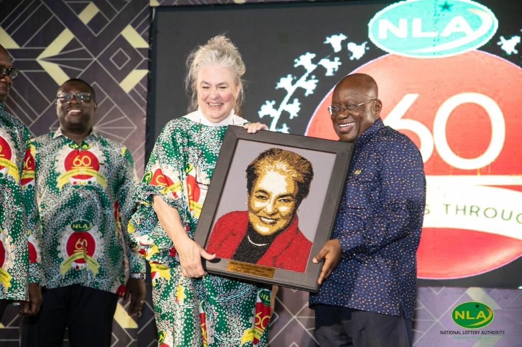 Akufo-Addo commends NLA for its ‘Good Causes’ project Akufo-Addo commends NLA for its ‘Good Causes’ project