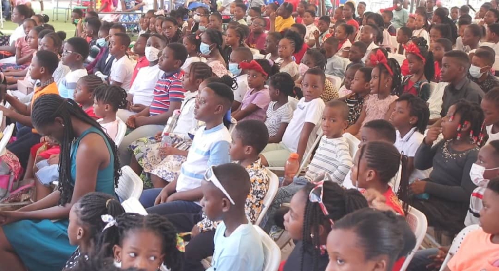 Pupils of Cherryfield Montessori school urged to demonstrate love at all time