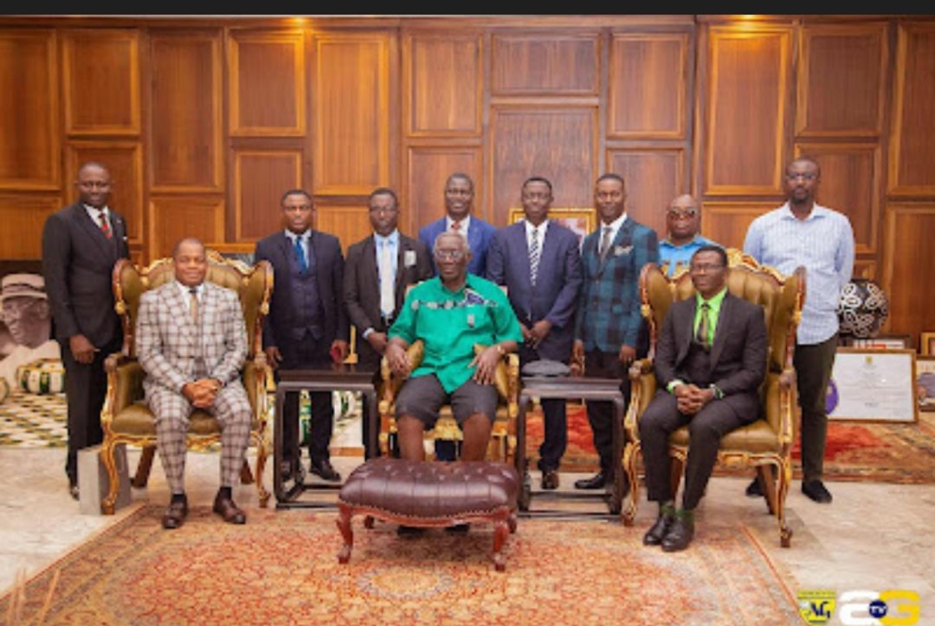 Executive Presbytery of Assemblies of God Ghana meets former President Kufuor