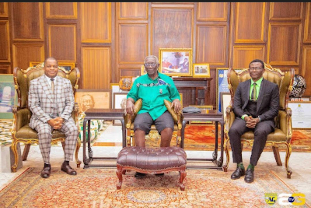 Executive Presbytery of Assemblies of God Ghana meets former President Kufuor