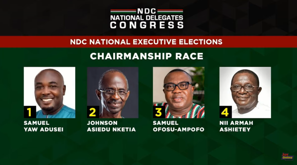 Asiedu Nketia is NDC Chairman-elect after landslide win over Ofosu Ampofo