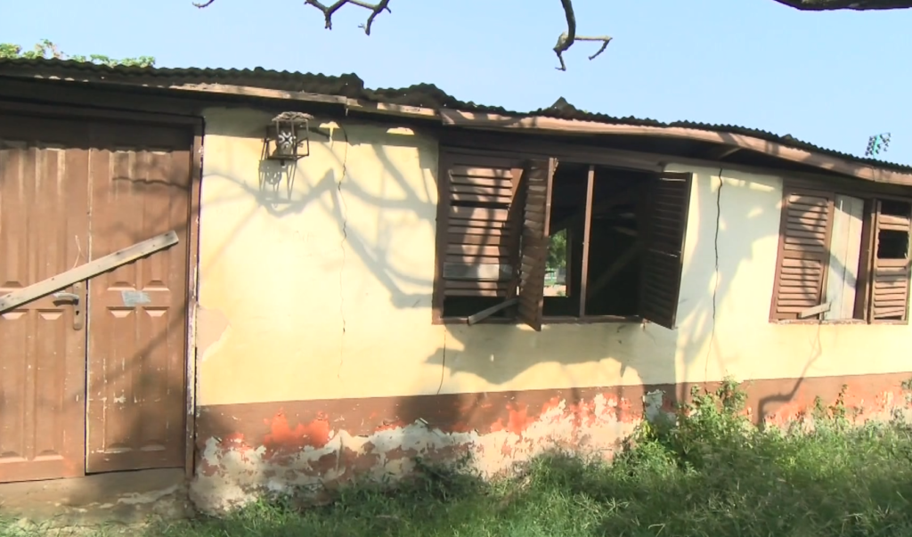 Dilapidated Adjiringanor ADMA Basic School becoming a death trap