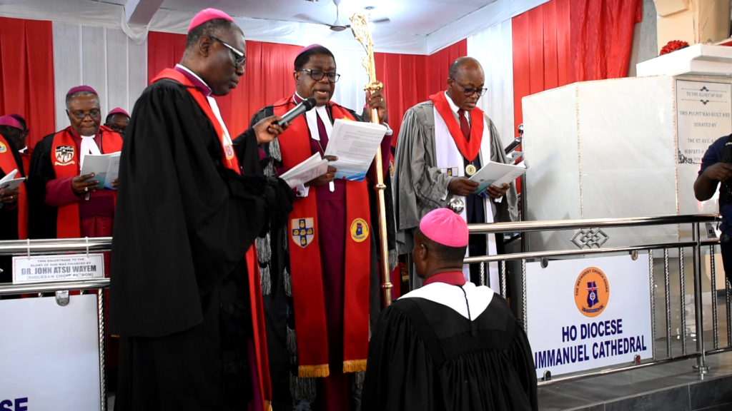 Former fetish priest inducted as Bishop of Methodist Church of Ghana