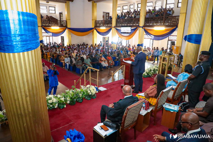 Vice President Mahamudu Bawumia addressing the New Year School and Conference