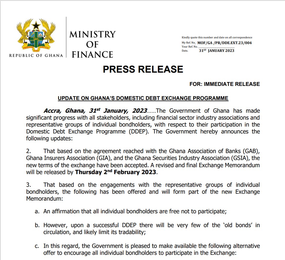 DDEP: Individual bondholders with old bonds will struggle to sell - John Kumah insists DDEP: Individual bondholders with old bonds will struggle to sell - John Kumah insists
