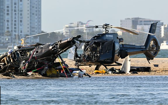 British couple killed in Australia helicopter crash