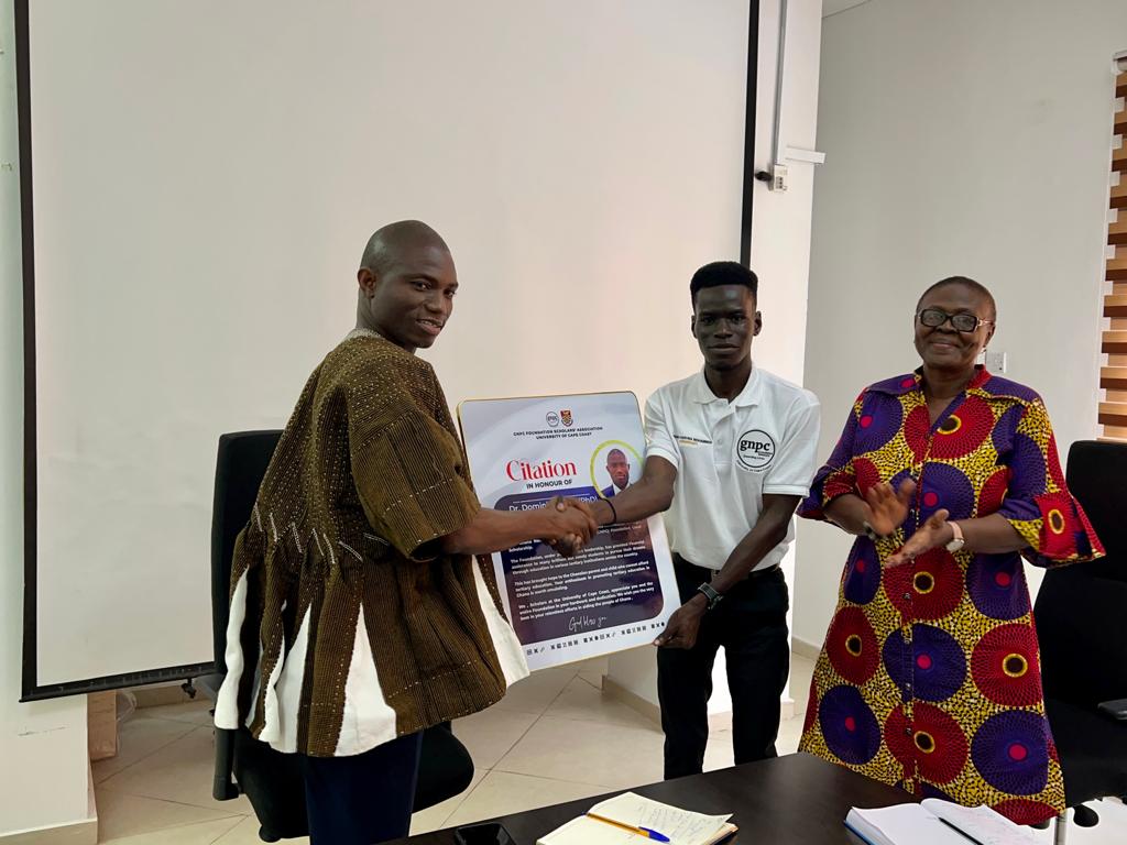 Scholars at UCC commend GNPC Foundation’s support to students Scholars at UCC commend GNPC Foundation’s support to students