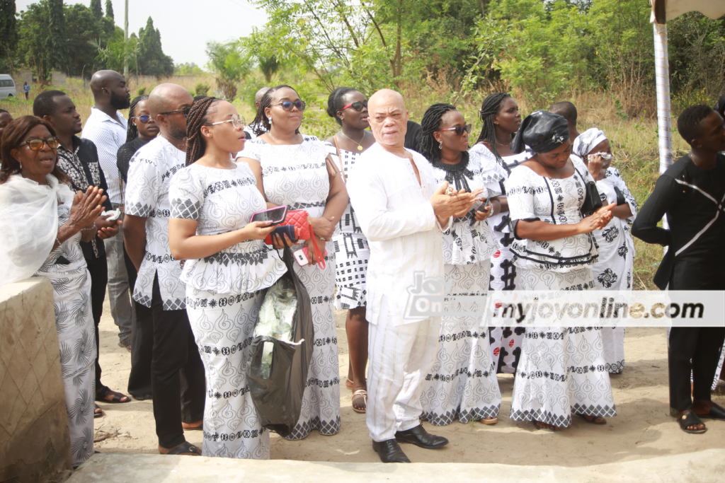 Tomb of late GM of Joy Brands Elvis Kwashie unveiled a year after passing