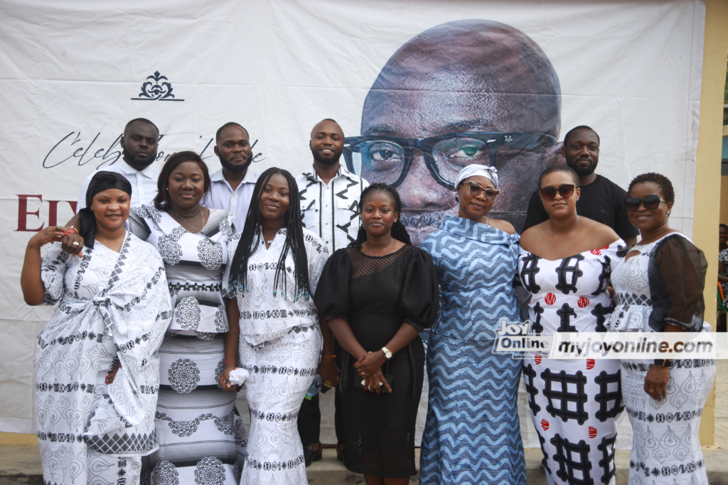 Tomb of late GM of Joy Brands Elvis Kwashie unveiled a year after passing