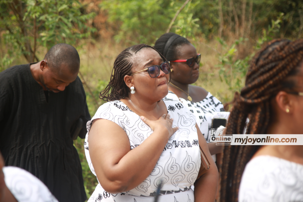 Tomb of late GM of Joy Brands Elvis Kwashie unveiled a year after passing