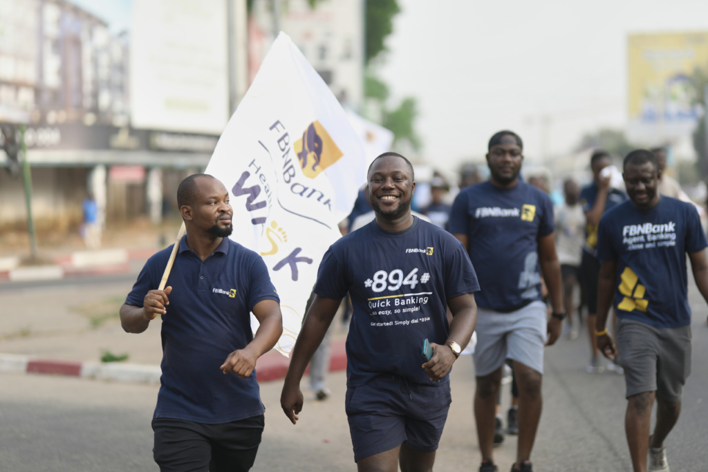 FBNBank kicks start 2023 with a health walk