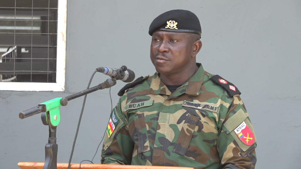 Chief of Army Staff inaugurates facilities for Armour Training School in Sunyani Chief of Army Staff inaugurates facilities for Armour Training School in Sunyani