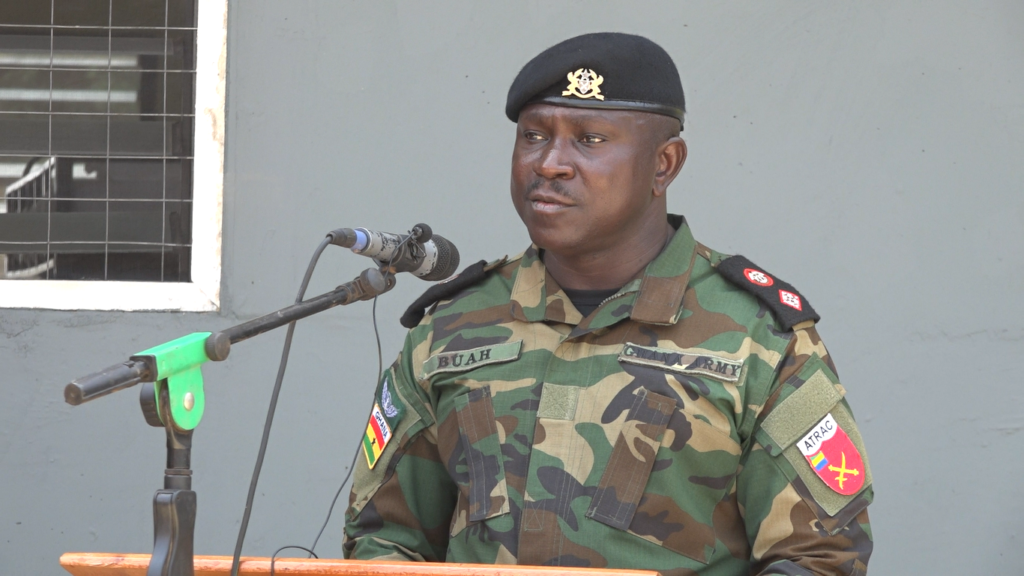 Chief of Army Staff inaugurates facilities for Armour Training School in Sunyani