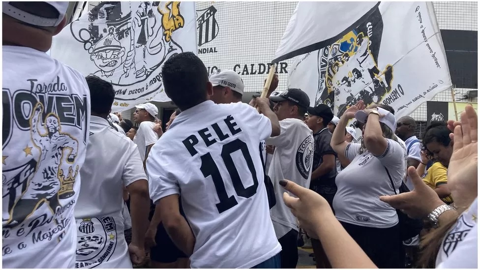 Pele's funeral: Brazil legend given joyous send-off