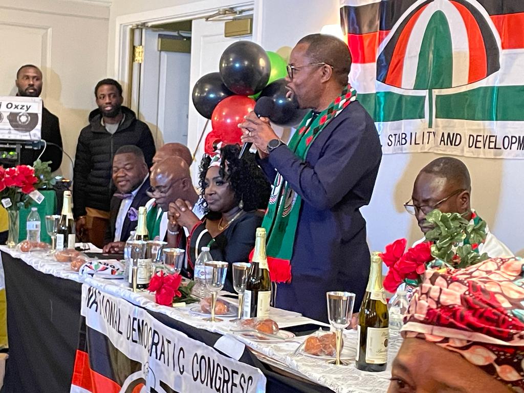 NDC New Jersey charged to double up efforts to win power in 2024 NDC New Jersey charged to double up efforts to win power in 2024
