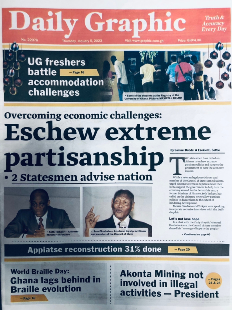 Today's front pages: Thursday, January 5, 2023 Today's front pages: Thursday, January 5, 2023