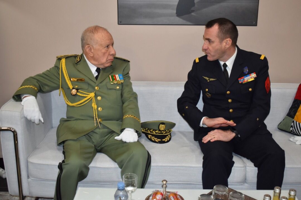 Algerian Army Chief of Staff visits Paris