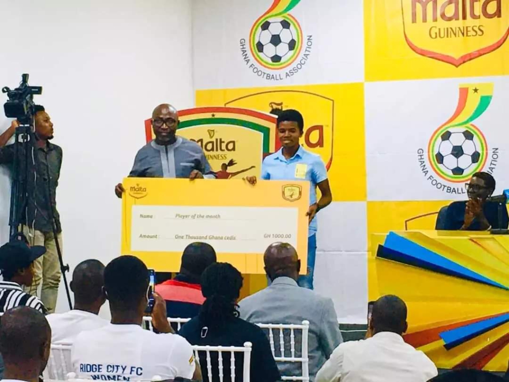 Women's Premier League: Malta Guinness awards coaches and players for performances in first phase