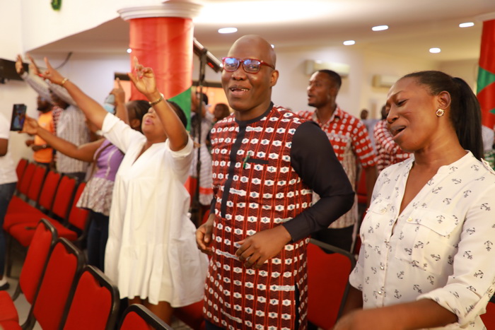 Photos and videos: The Multimedia Group holds kick-off prayer and thanksgiving praise feast