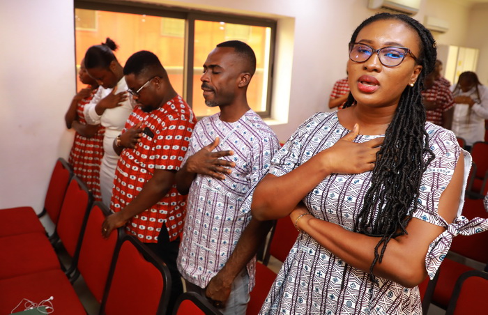 Photos and videos: The Multimedia Group holds kick-off prayer and thanksgiving praise feast