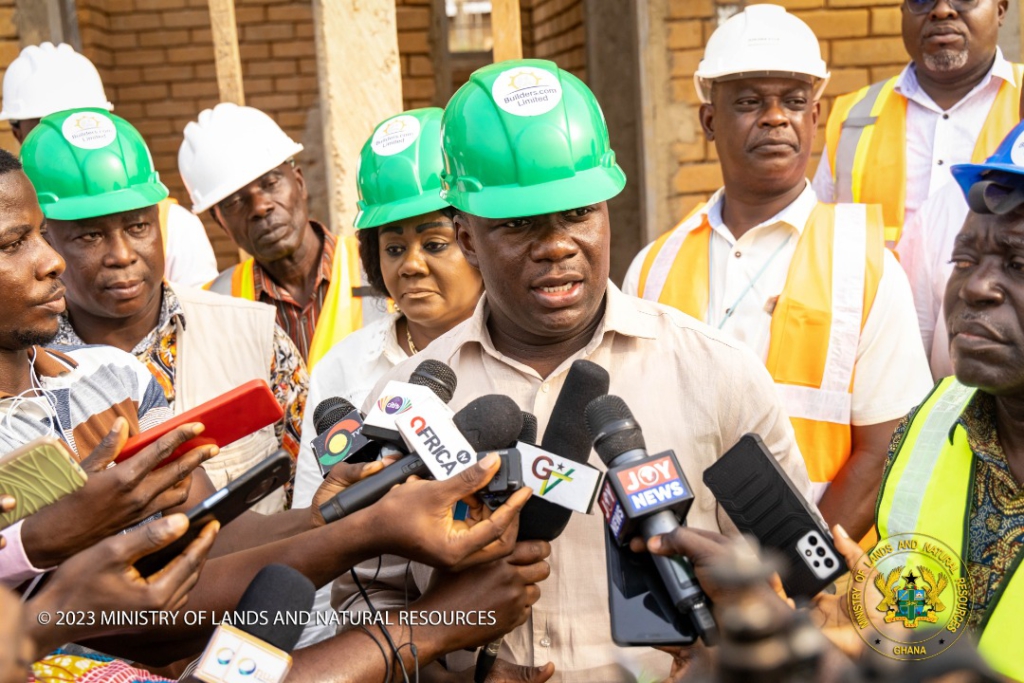 Appiatse reconstruction on schedule; first phase to be completed before end of year – Lands Minister