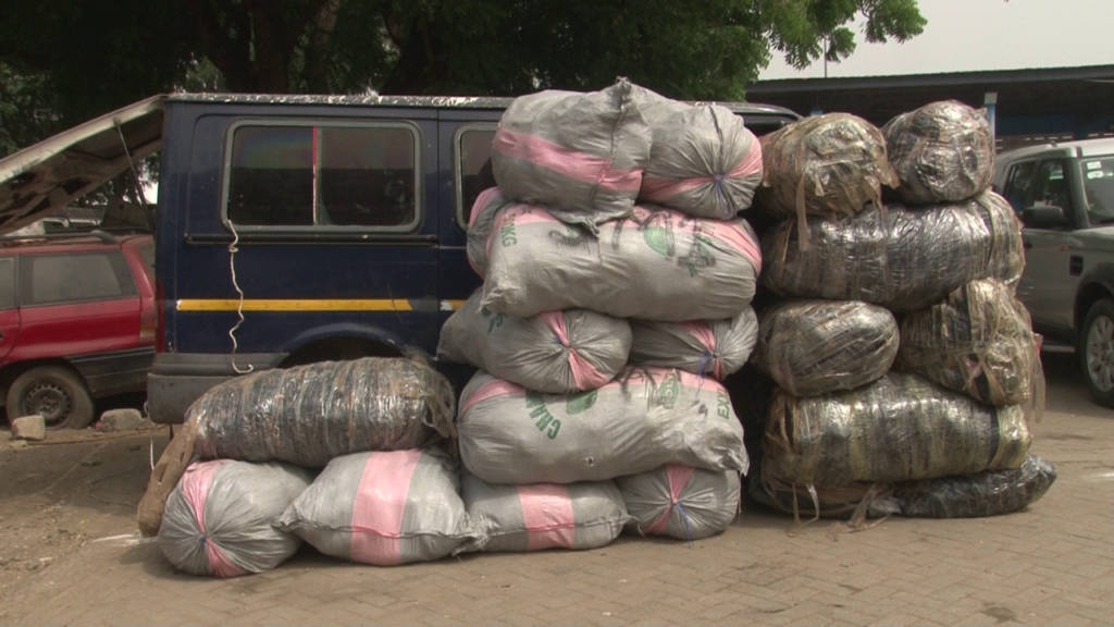 119 bags of Indian hemp intercepted by Customs 119 bags of Indian hemp intercepted by Customs